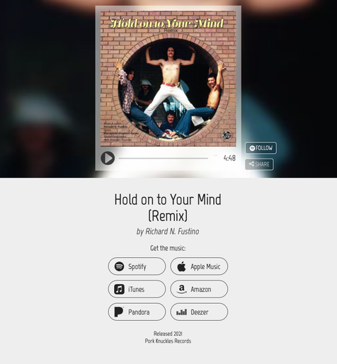 Hold on to Your Mind - Single - by Richard N. Fustino